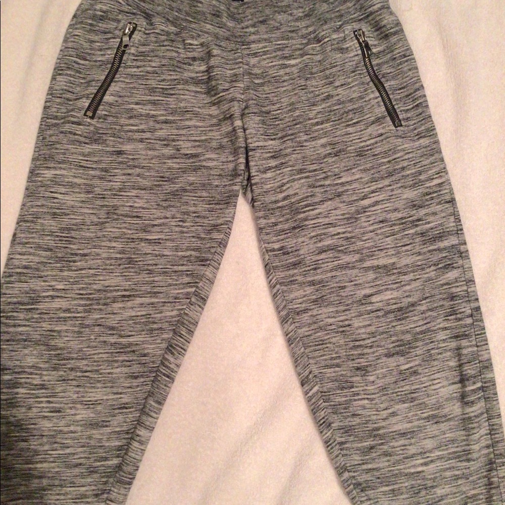 GAP Grey Zip Sweatpants